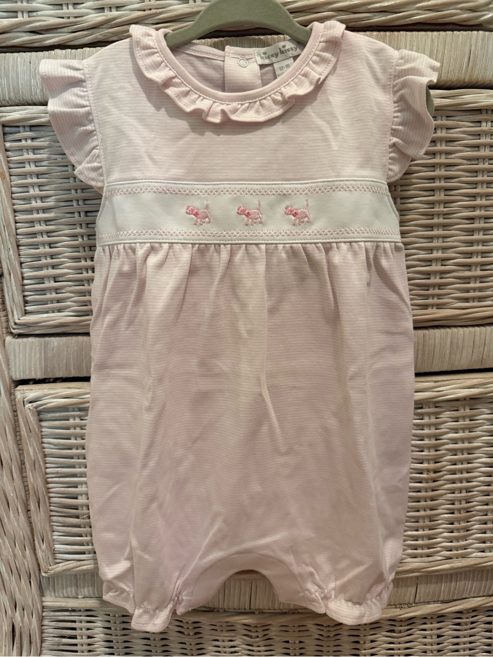 Kissy Kissy puppy treasures romper